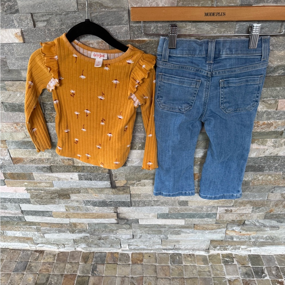 Cat and jack 2t 2 piece set